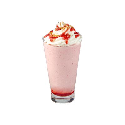 Strawberry Vanilla Frappe