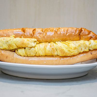 Alexandrian omelette sandwich