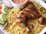 Chicken Mandi With Basmati Rice