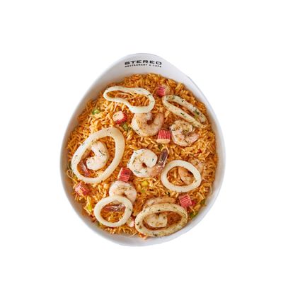Grilled Seafood Chili Rice