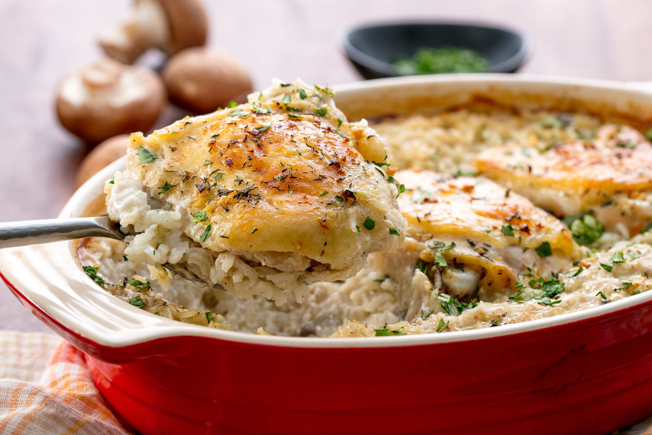 Oven Baked Rice Casserole