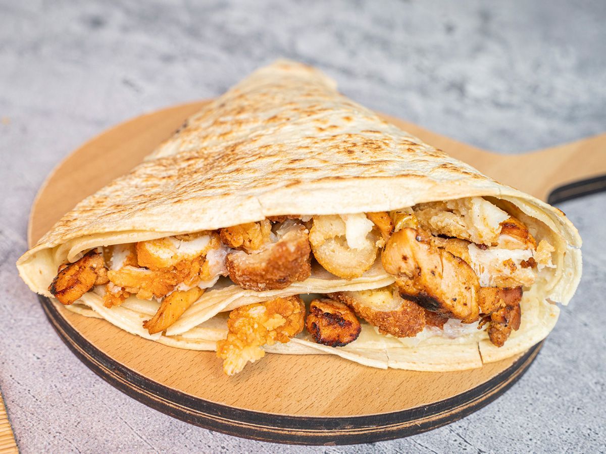 Mix Chicken Crepe