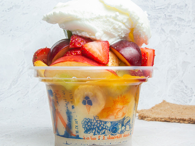 Ice Cream Fruit Salad