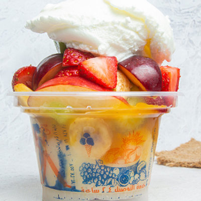 Ice Cream Fruit Salad