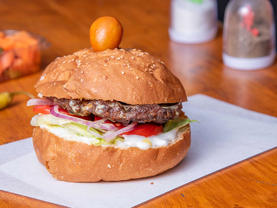 Classic Beef Burger Sandwich