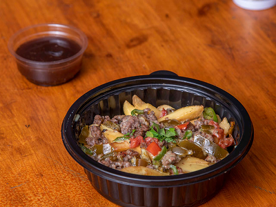 Chili Cheddar Cheese French Fries Platter - Medium