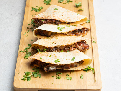 Zooka Smoked Brisket Quesadilla