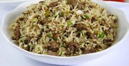 Rice With Liver Platter