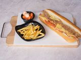 Chicken Pane With Cheese Sandwich