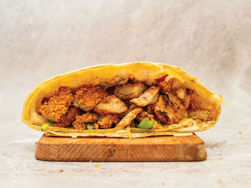 Mix Chicken Crepe