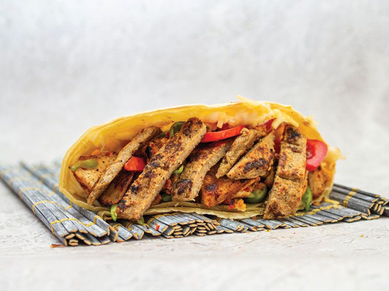 Beef Burger Crepe