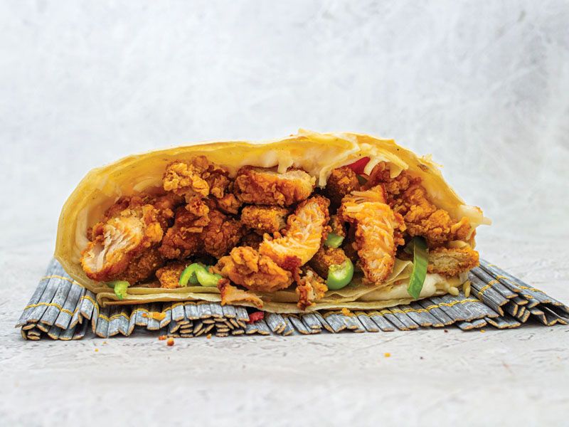 Chicken Strips Crepe