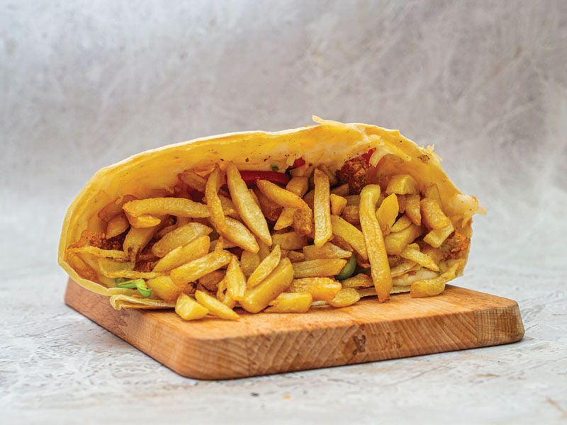 French Fries Crepe