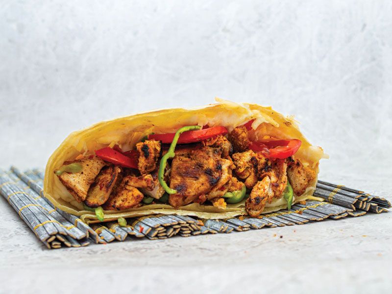 Shish Tawook Crepe