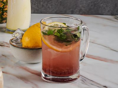 Raspberry Lemonade Smoothie