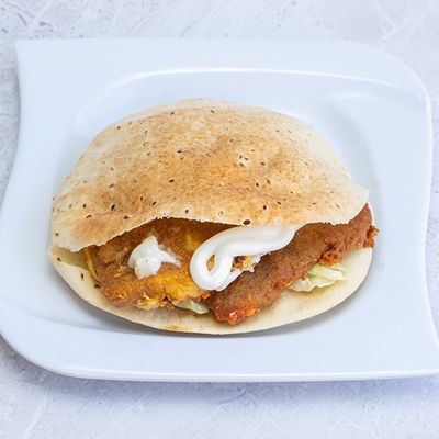 Fried cheese sandwich
