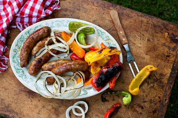 Grilled Sausage Meal