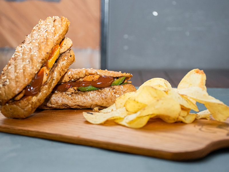 Baguette Barbeque Chicken Sandwich