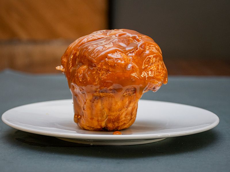 Caramel Cruffin