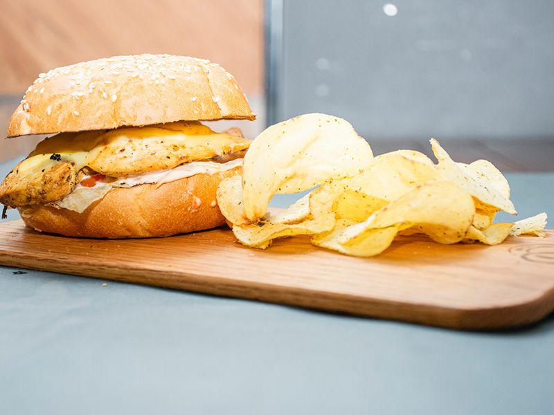Cheesy Chicken Sandwich