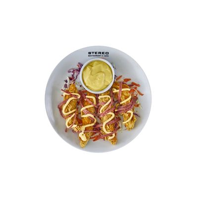 Crispy Smoked Cheese