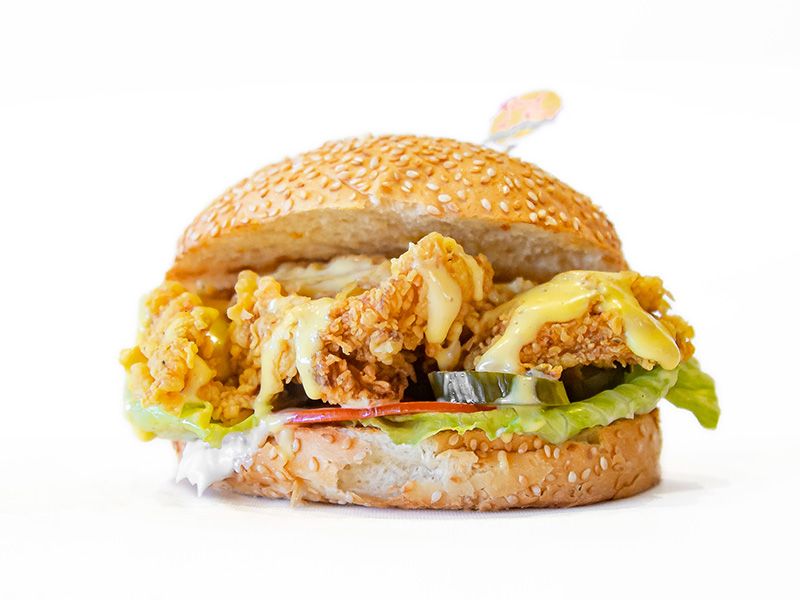 Chicken Deluxe Spicy Sandwich