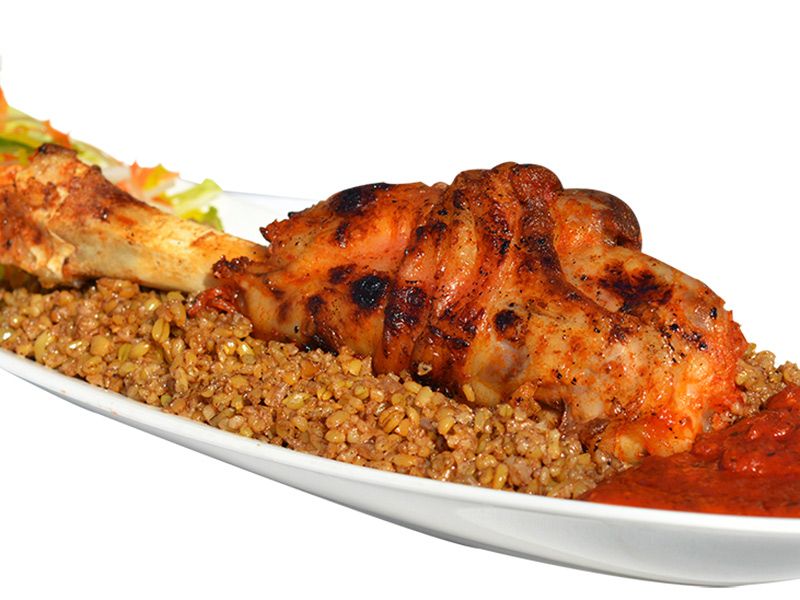 Veal Tenderloin Dish With Freek