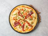 Oriental Pastrami Pizza