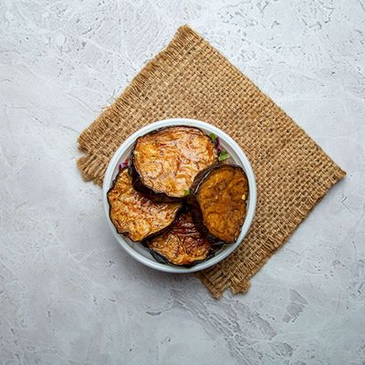Fried eggplant box