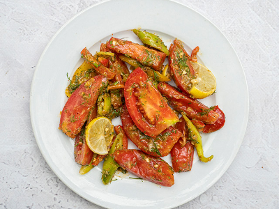 Marinated Tomatoes Salad