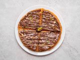 Nutella chocolate Hazelnut Waffle Tart