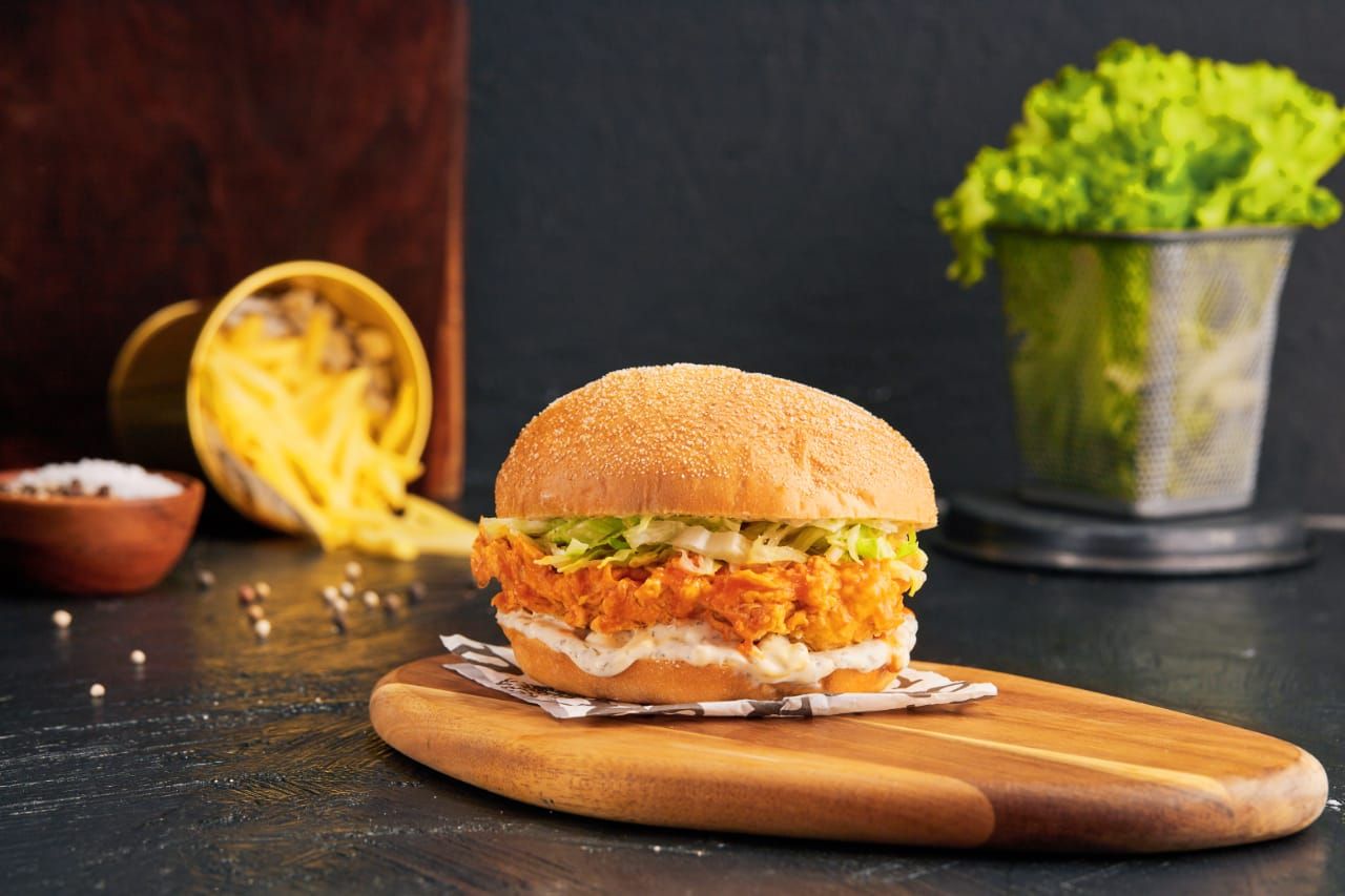 Buffalo Chicken Burger