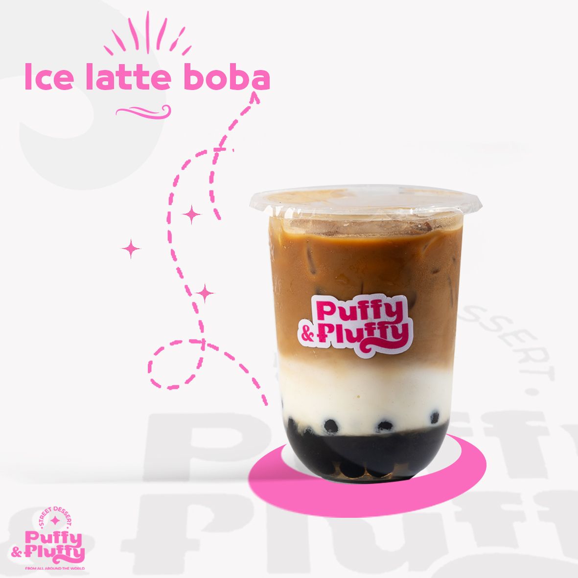 Iced Latte Boba