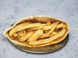 French Fries With Foul Sandwich