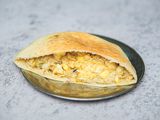 Baba Ghannoug With Eggs Sandwich