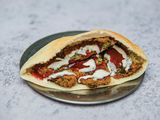 Taamia With Ketchup And Mayonnaise Sandwich