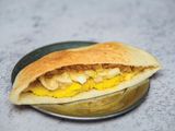 Mashed Potato Boiled Egg Sandwich
