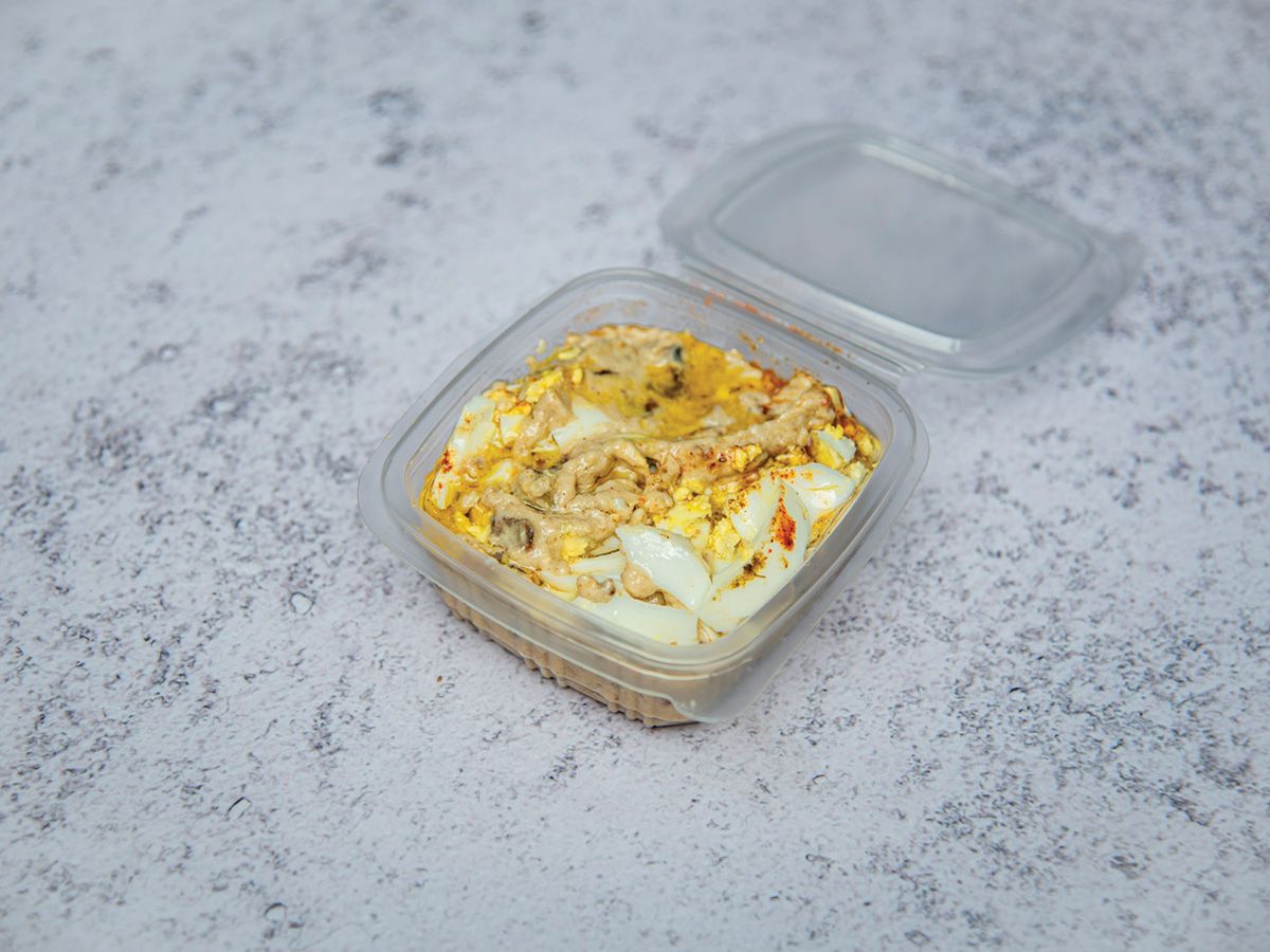 Baba Ghannoug Eggs