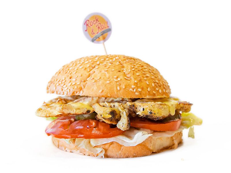 Grilled Chicken Deluxe Sandwich
