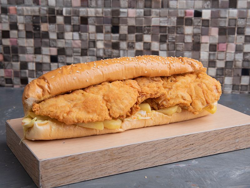 Escalope Pane Sandwich