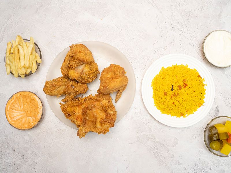 Half Broasted Chicken