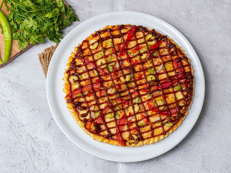 Chicken With Barbecue Sauce Pizza