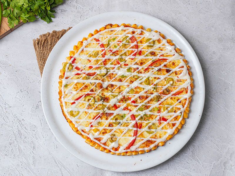 Chicken With Ranch Sauce Pizza