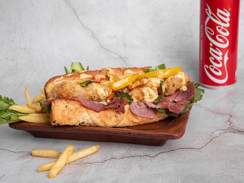 Smoky Shrimpo Sandwich