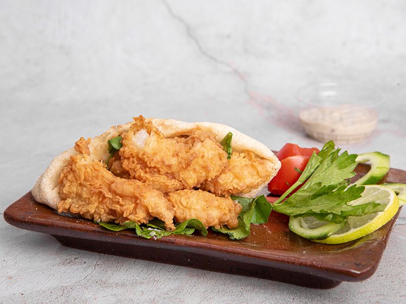 Baladi Fried Fish Fillet Sandwich