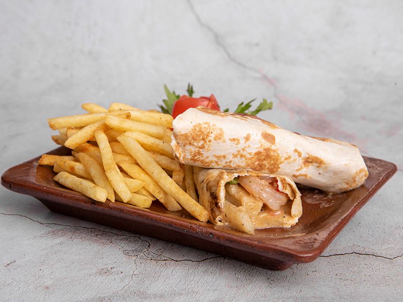 Mix Fajita Tortilla Sandwich