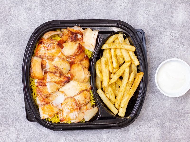 Syrian Chicken Shawarma Fatteh