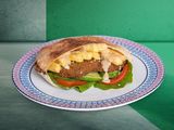 Falafel With French Fries Sandwich