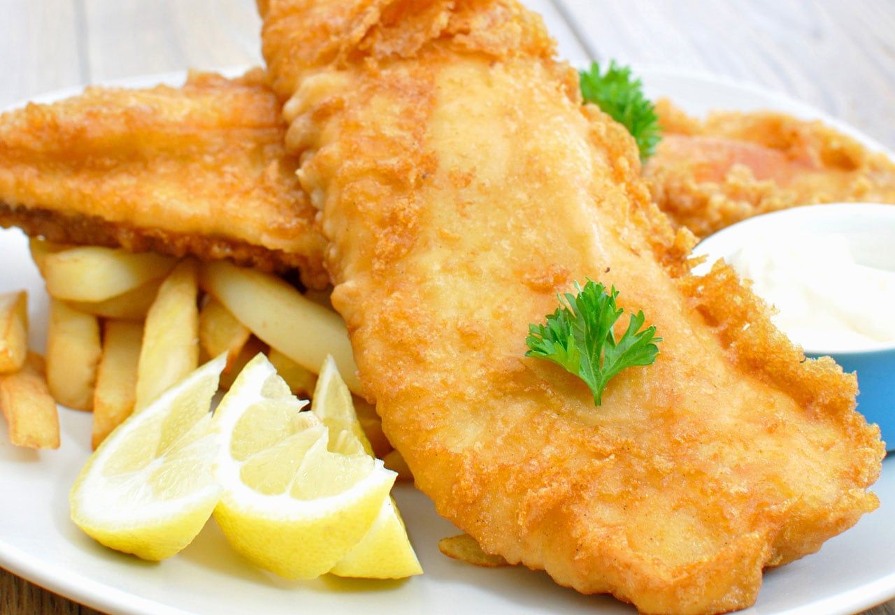 Fish And Chips Individual Meal