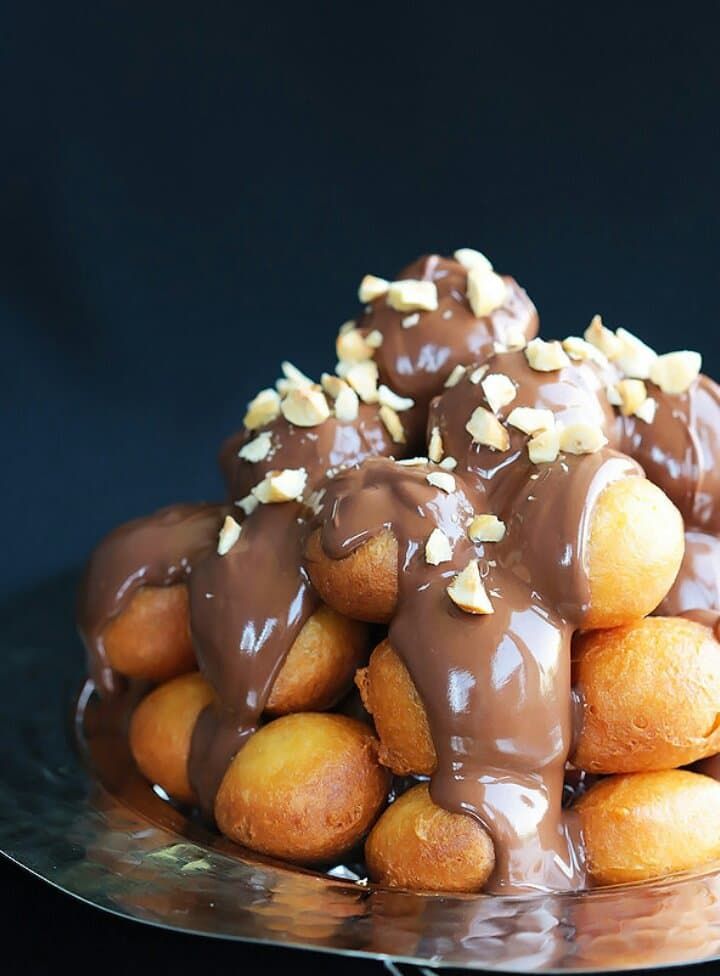 Zalabia With Nutella Medium